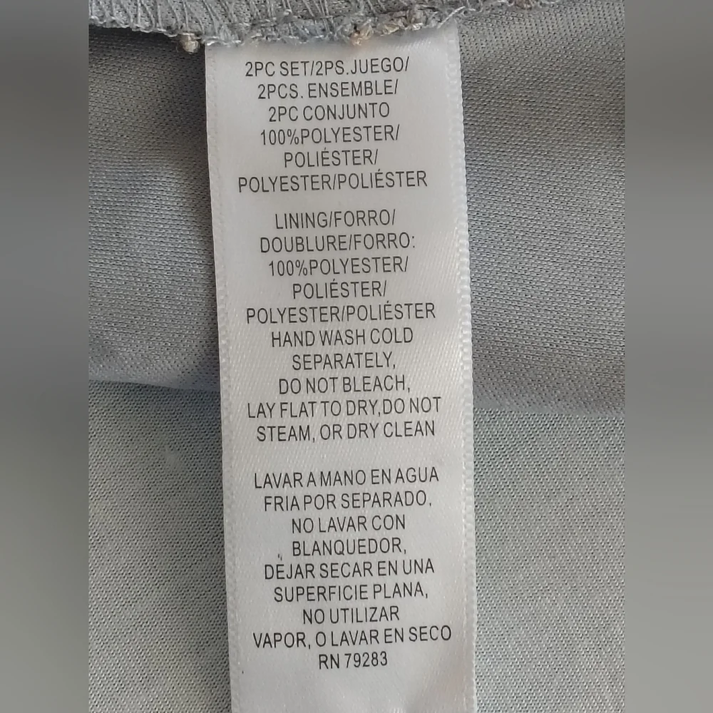 Alex Evenings Lace Maxi Dress in Blue Size 10 - Picture 9 of 9